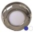 Aurora Dome Lights in White/Blue- Stainless