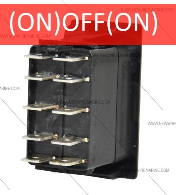 Trim Rocker Switch Tilt Trim Illuminated Rocker Switch | Contura V - backlit | New Wire Marine