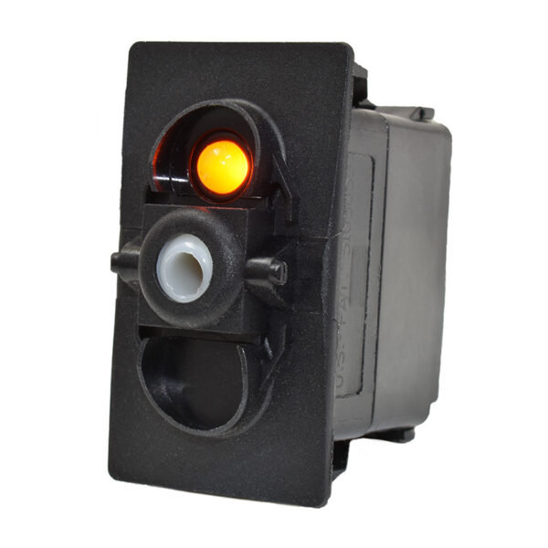 (ON)OFF Amber LED Marine Rocker Switch | Carling V2D1 | New Wire