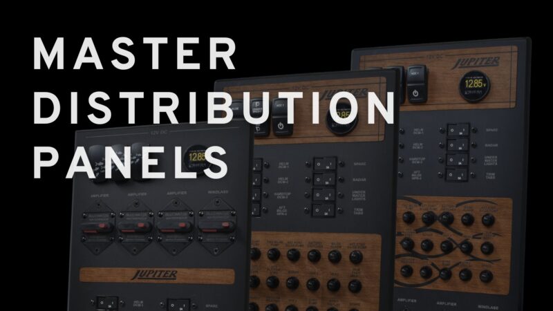 Master Distribution Sign Master Distribution Panels - New Wire Marine