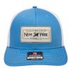 Captain's Choice Trucker - Columbia Blue/White