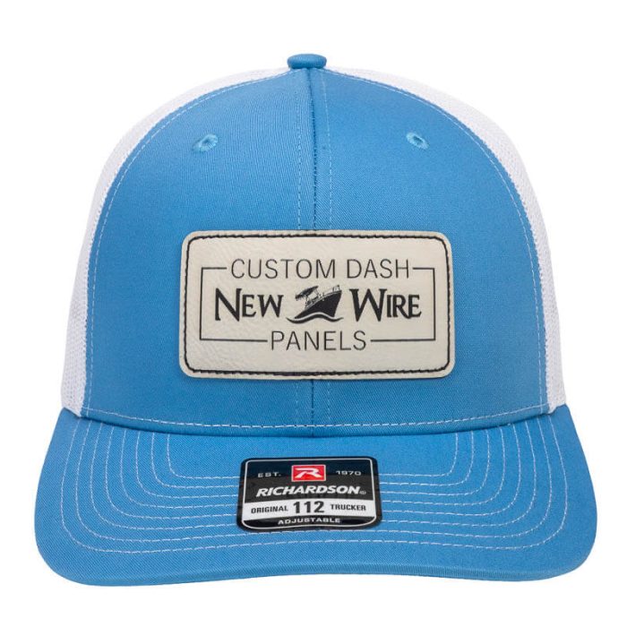 Captain's Choice Trucker - Columbia Blue/White
