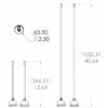 lumitec contour anchor light dimensions