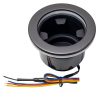 RGB Lighted Ring Cup Holder – Matte Black PVD