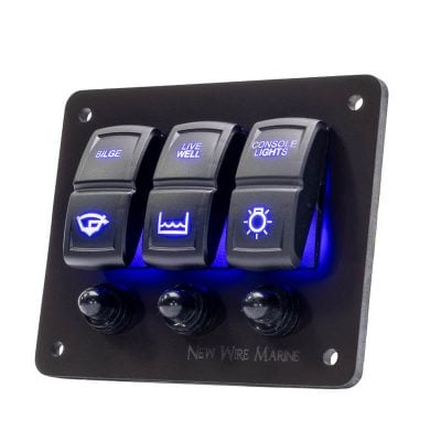 Boat Switch Panel Blank Plate