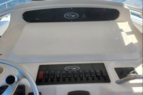 Custom dash panel replacement completed for a 1999 Grady-White Bimini 306