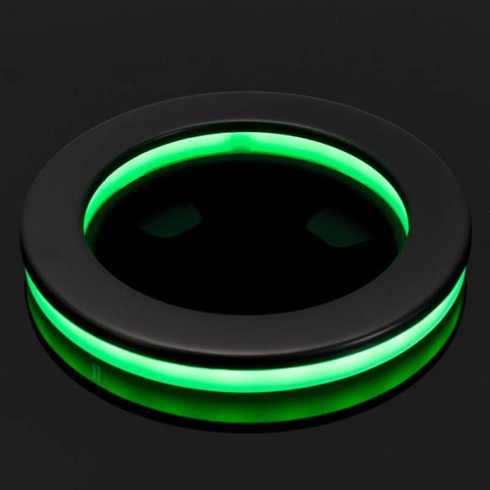 RGB Lighted Ring Cup Holder – Matte Black PVD