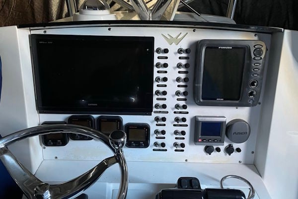 2007 28 Southport Dash Panel Before Replacement