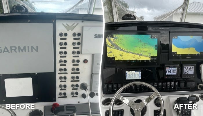 2008 Southport 28 Dash Panel