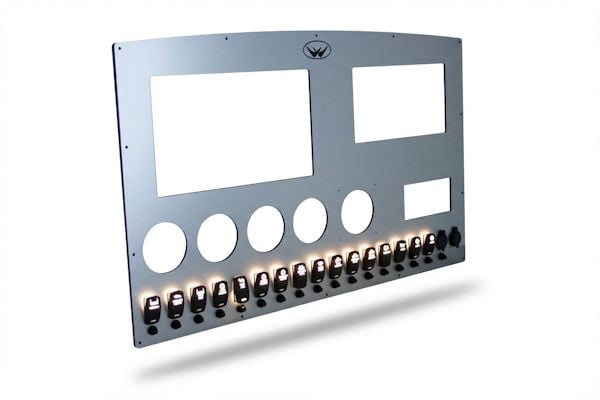 Grey Southport Dash Panel With Logo