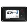 Yamaha 6Y9 mounting plate, Yamaha gauge adapter plate, marine electronics adapter plate, boat dash adapter plate, Yamaha display mounting plate
