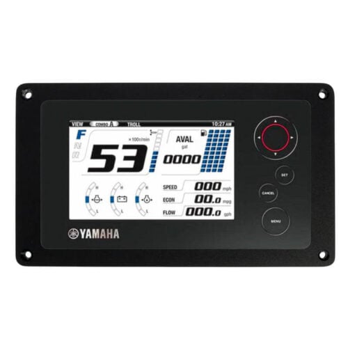 Yamaha 6Y9 mounting plate, Yamaha gauge adapter plate, marine electronics adapter plate, boat dash adapter plate, Yamaha display mounting plate