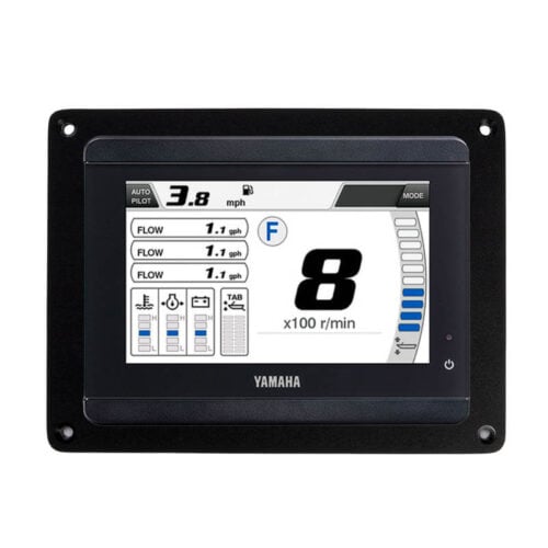 Yamaha CL5 mounting plate, Yamaha gauge adapter plate, marine electronics adapter plate, boat dash adapter plate, Yamaha display mounting plate