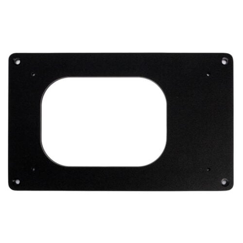 Yamaha 6YC mounting plate, Yamaha gauge adapter plate, marine electronics adapter plate, boat dash adapter plate, Yamaha display mounting plate