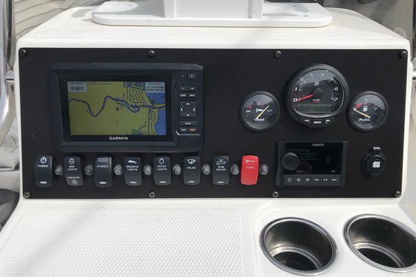 Mako marine-grade rocker switch panel replacement from New Wire Marine