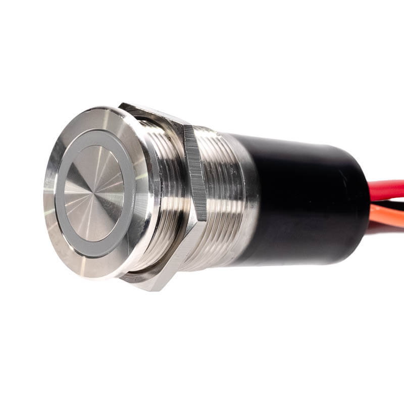 Stainless steel CIT 22mm marine push button switch
