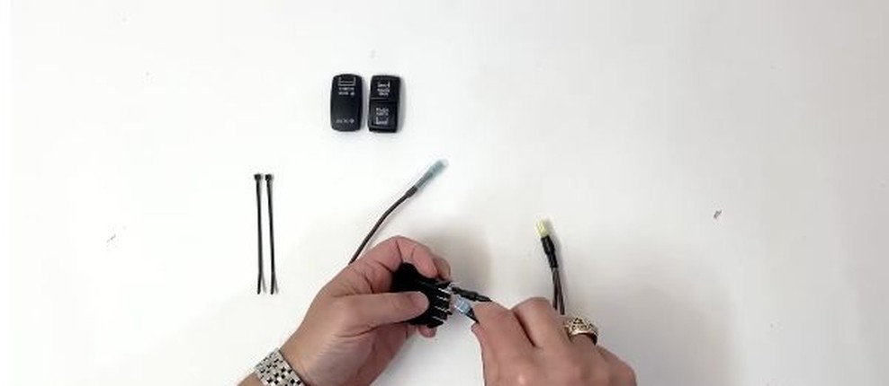 Connecting the Timer Pod negative lead to terminal 7